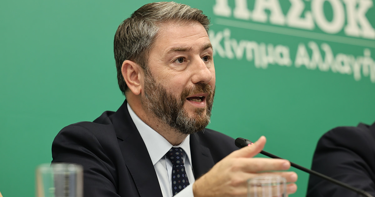 Νίκος Ανδρουλάκης: Ευθείες βολές για «πιστόλια και νεροπίστολα»