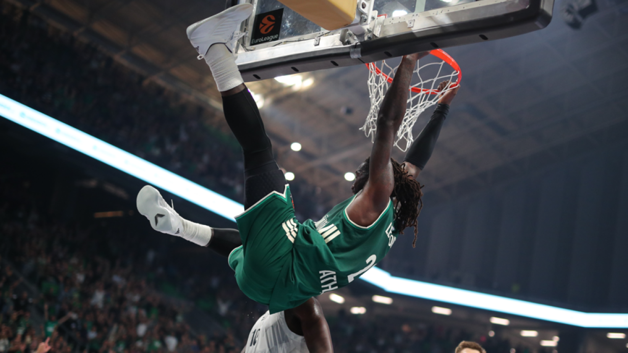 Euroleague: Νίκη στο ρελαντί για τον Παναθηναϊκό, 102-79 την Βιλερμπάν