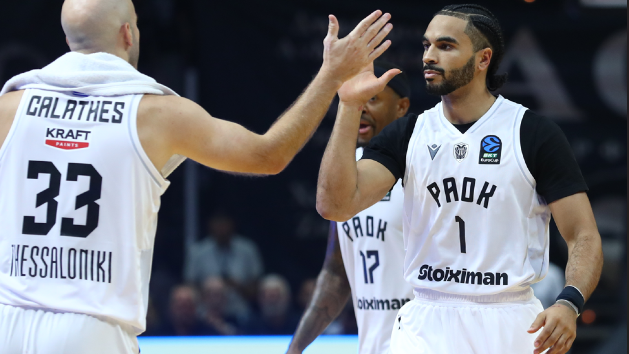 Eurocup: Ο ΠΑΟΚ εύκολα τη Μανρέσα 93-78
