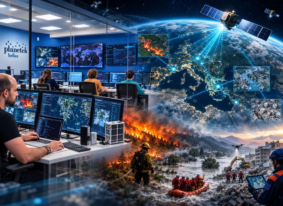 Η Planetek Hellas ηγείται του νέου Κόμβου Διαστημικής Ανθεκτικότητας για την Ελλάδα