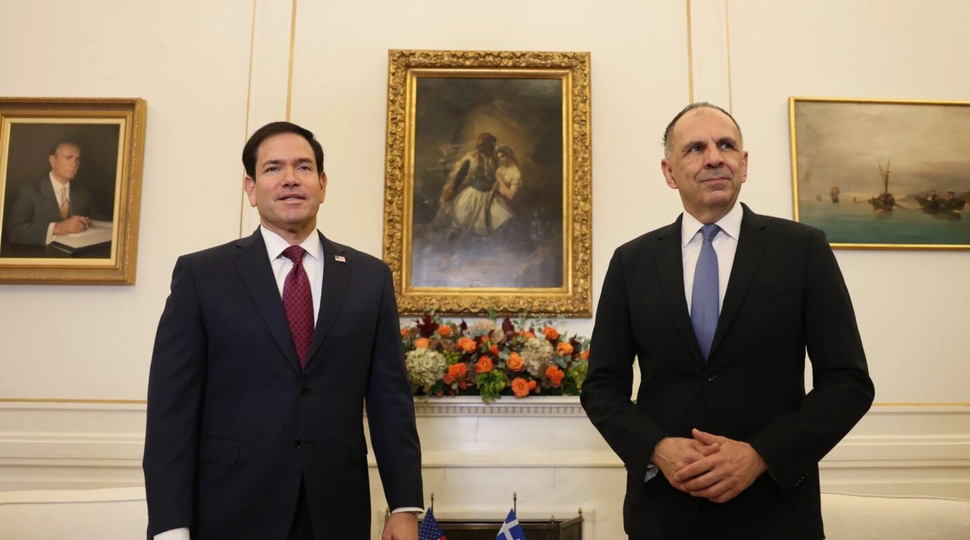 Live: Δηλώσεις Γεραπετρίτη – Ρούμπιο στο ΥΠΕΞ
