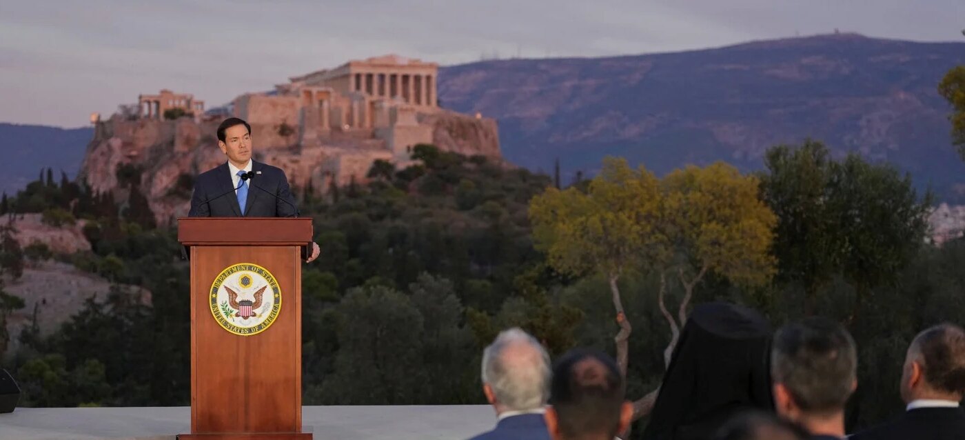 WSJ: «Η ομιλία της χρονιάς» από τον Ρούμπιο στην Πνύκα
