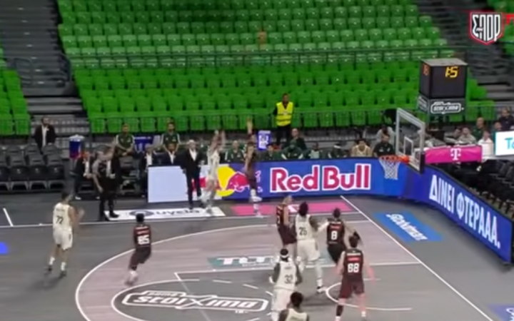 Παναθηναϊκός - Vikos Φalcons: Τρομερό buzzer-beater τρίποντο του Μωραΐτη - Δείτε βίντεο