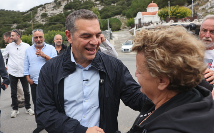 Τσίπρας: «Αντίπαλός μου είναι μόνο ο Μητσοτάκης»